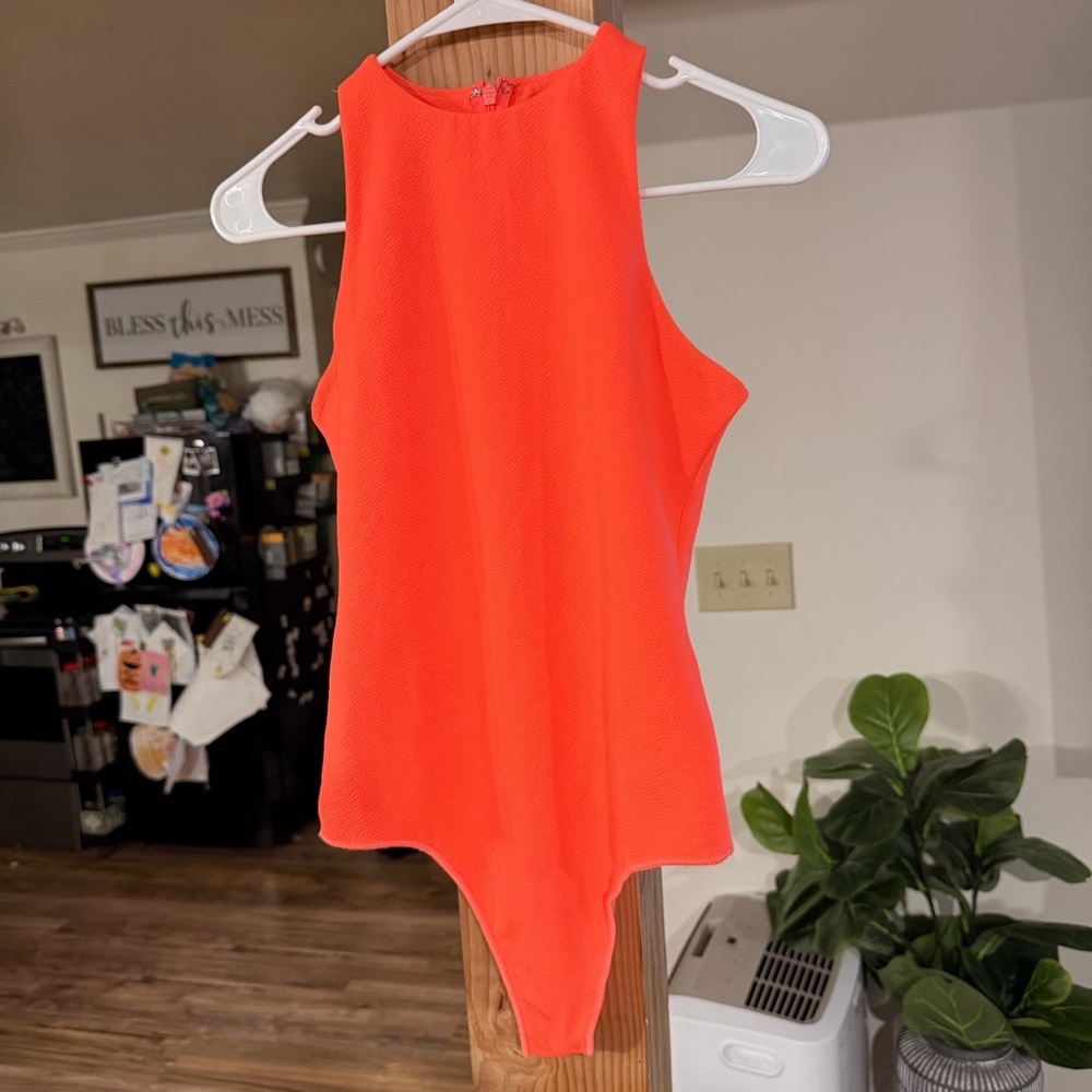 Show Me Your MuMu Orange Bodysuit